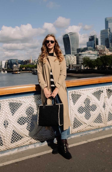 SEABREEZE SHOPPER RAFFIABAST BLACK SEABREEZE SHOPPER RAFFIABAST BLACK